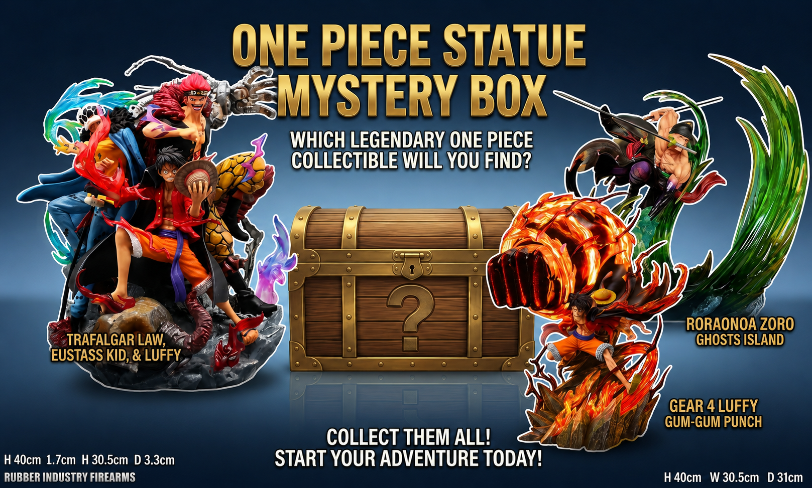 The Grand Line Trinity One Piece Premium Box